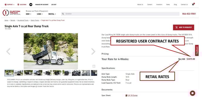 Registered Rates